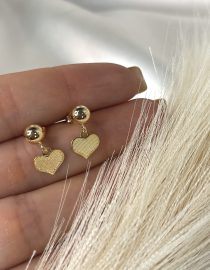 Mini Heart Earring