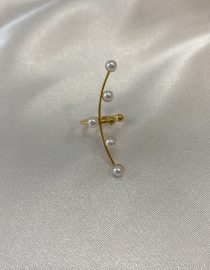 Large Pearl Earcuff