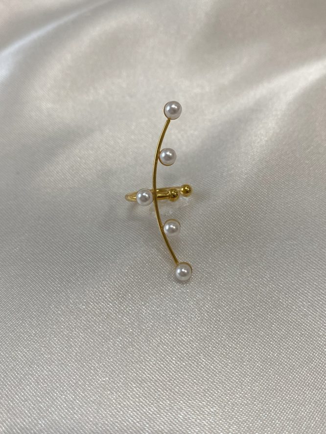 Large Pearl Earcuff