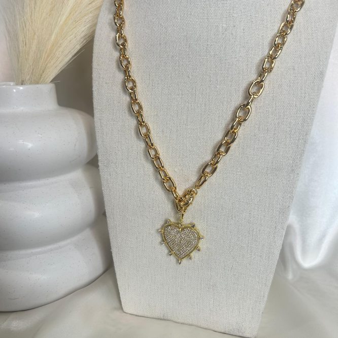 3 in 1 Heart Necklace - Image 4