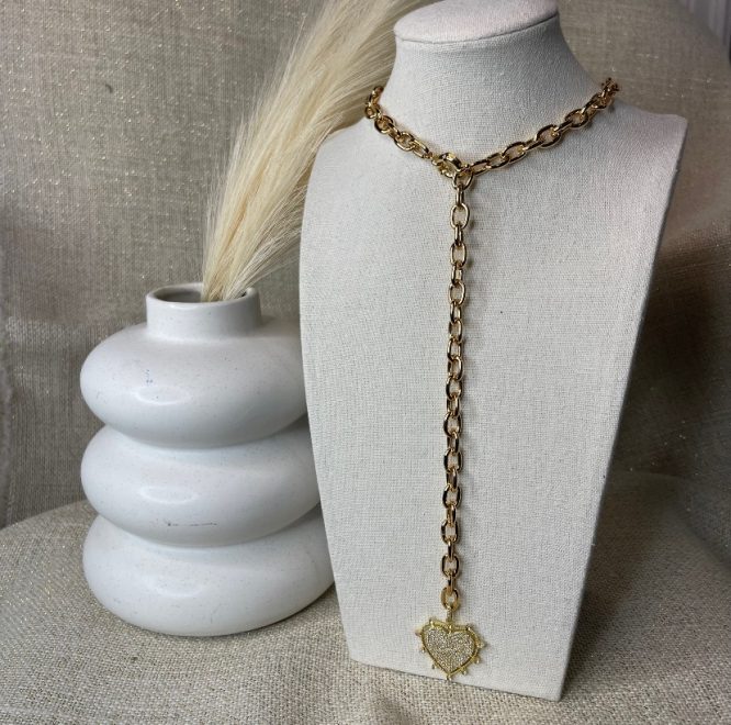 3 in 1 Heart Necklace - Image 2