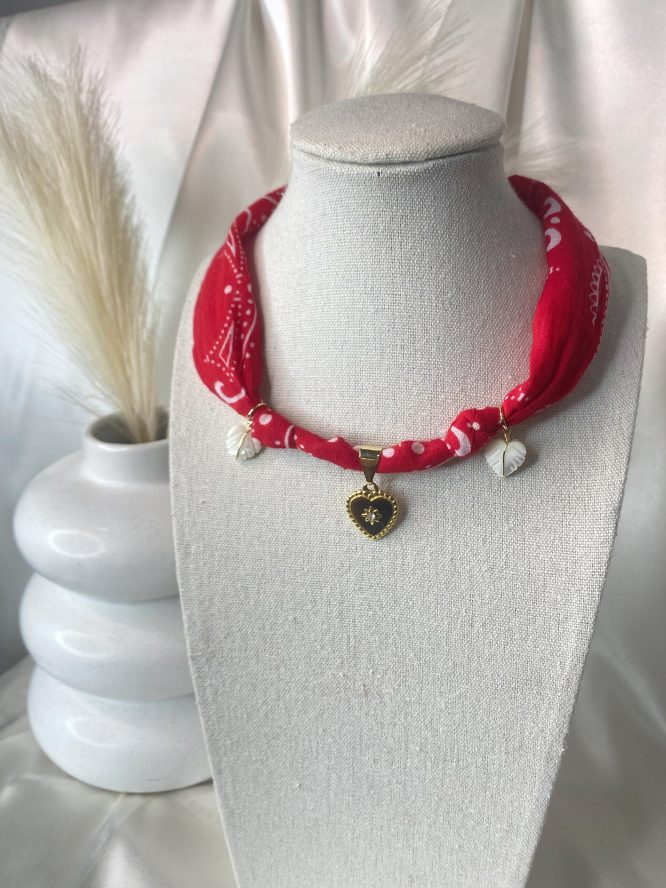 Scarf necklaces 1