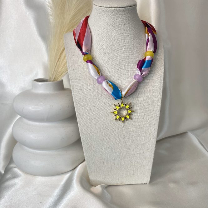 Radiant Sun” Summer Necklace - Image 4