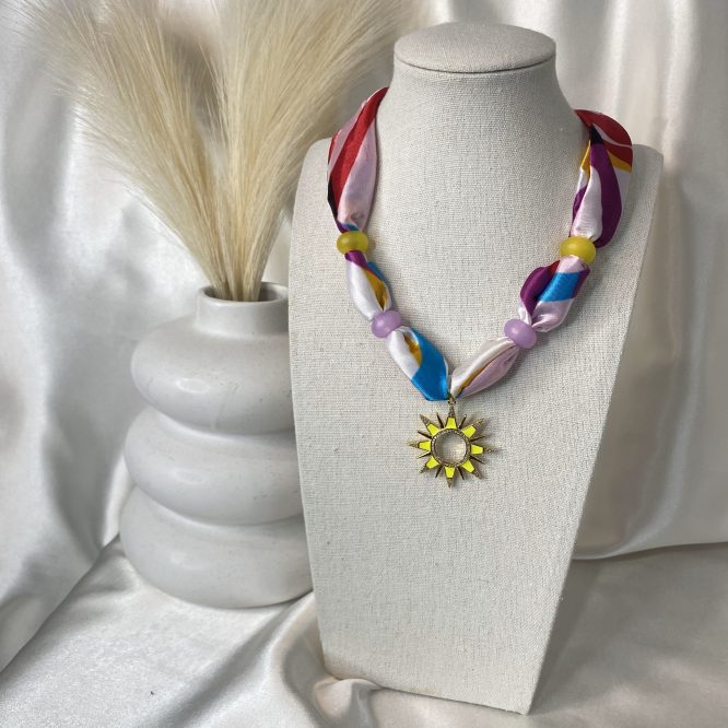 Radiant Sun” Summer Necklace - Image 2