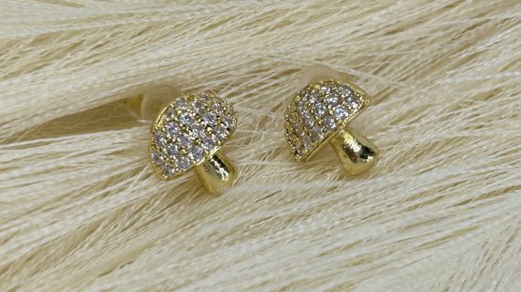 Mushroom Shaped Earrings