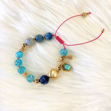 blue agate bracelet