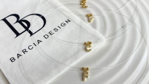 initial letter necklace