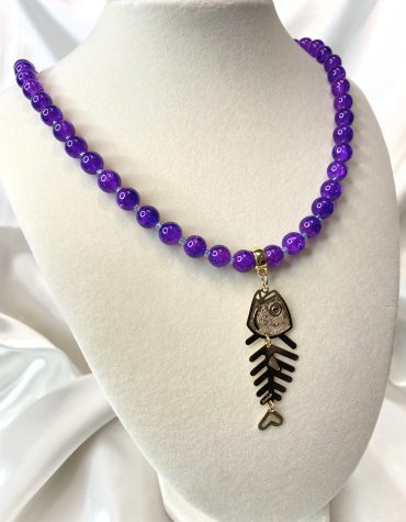 18k Gold Plated Fish Chain