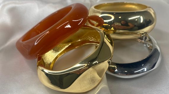 Modern Abstract Geo Bangle