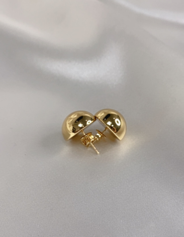 Stainless Steel Balli Earrings