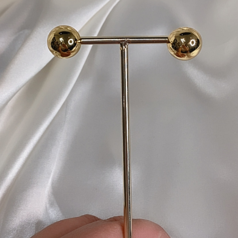 Premium Everyday Stainless Steel Balli Earrings - Image 2