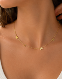 Mom Necklace for Women, Stainless Steel Chain, Adjustable Mama Name Necklace, Meaningful Jewelry Gift for Mother’s Day, Birthday, Christmas & Anniversary